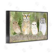 Lee Ann Sanders | Forest Owls on Perch