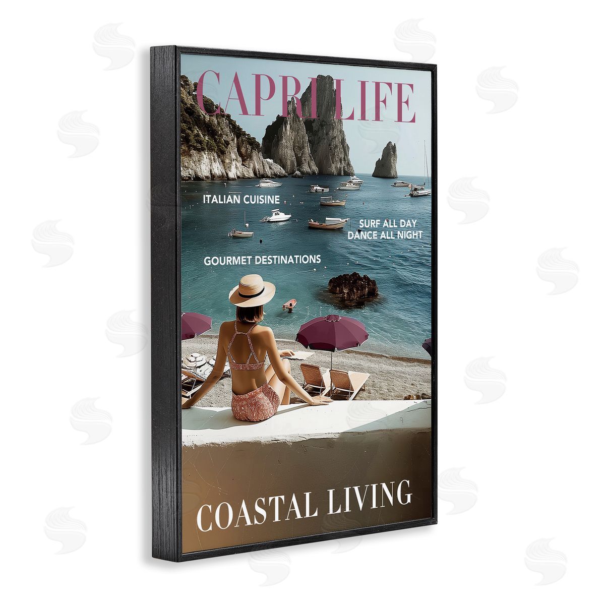 Annabelle Hall Capri Life Travel Canvas Wall Art Print