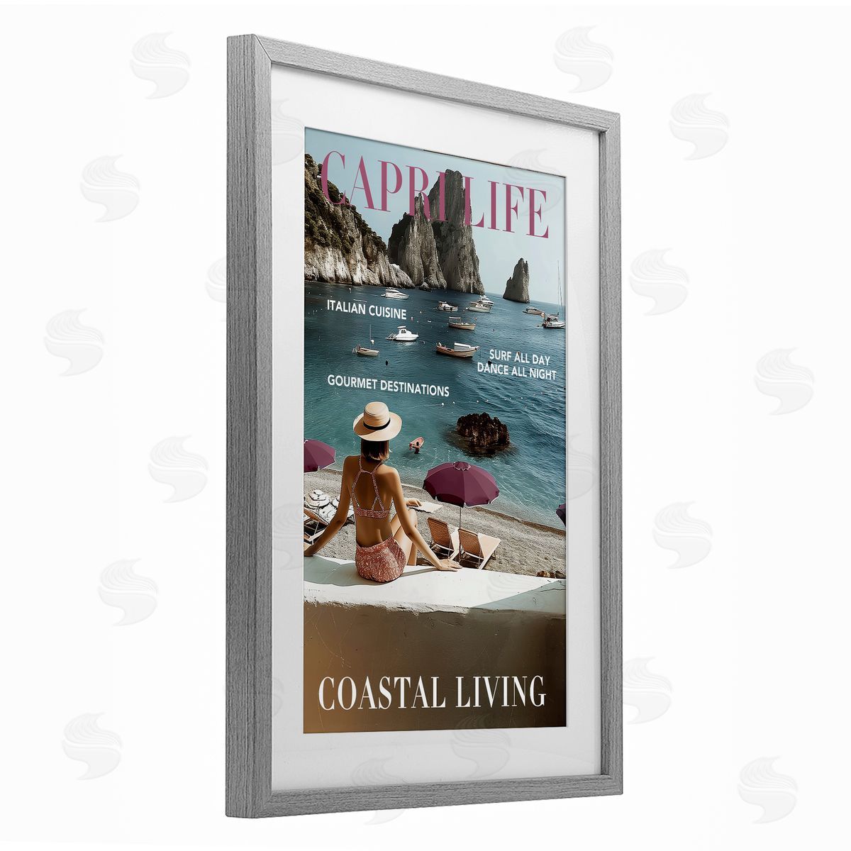 Annabelle Hall Capri Life Travel Canvas Wall Art Print