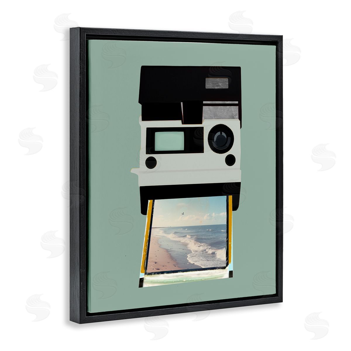 Annabelle Hall Beach Trip Vintage Camera Canvas Wall Art Print