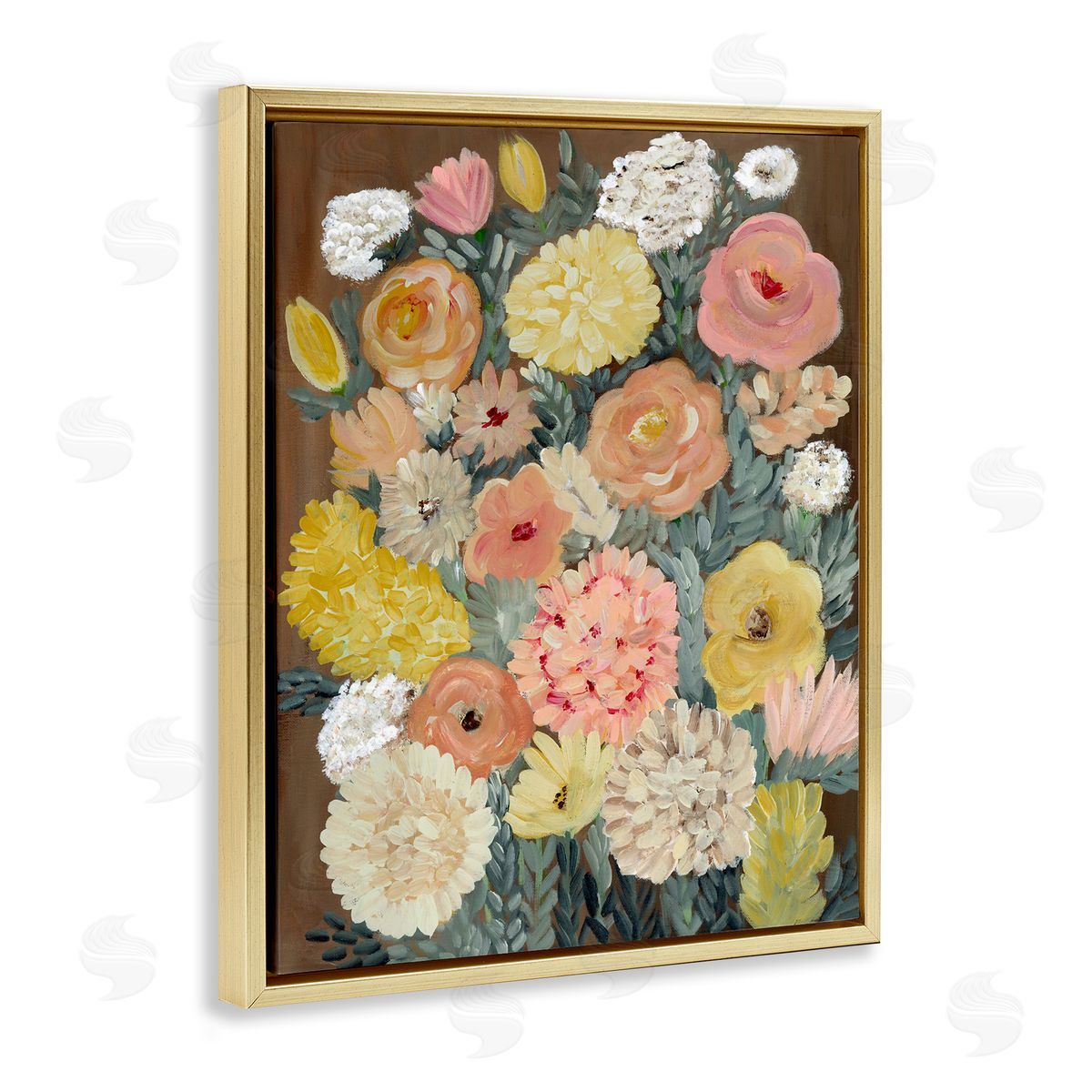 Kristal Clifford Blossom Delight Assortment Canvas Wall Art Print