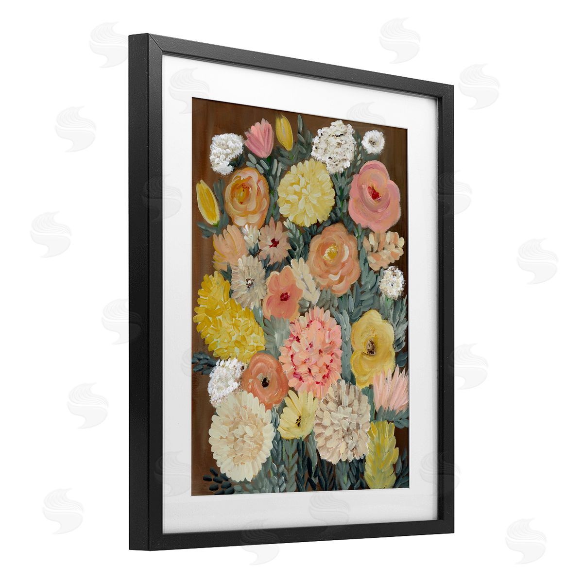 Kristal Clifford Blossom Delight Assortment Canvas Wall Art Print
