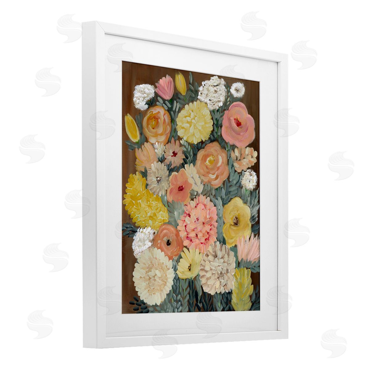 Kristal Clifford Blossom Delight Assortment Canvas Wall Art Print