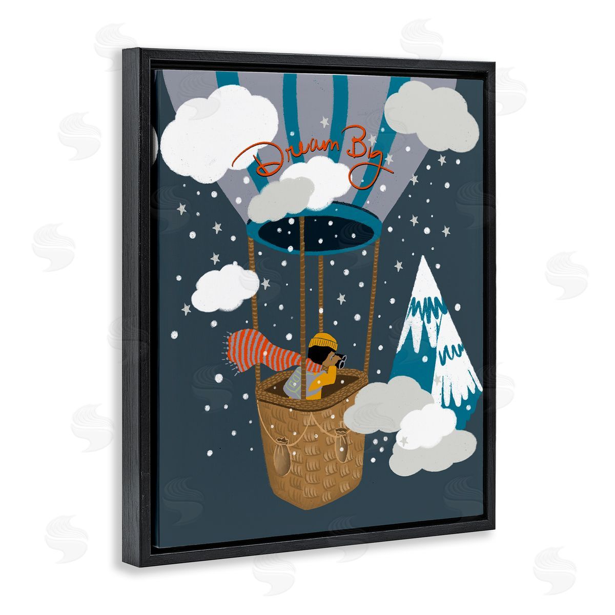 Lori Mosley Dream Big Balloon View Canvas Wall Art Print