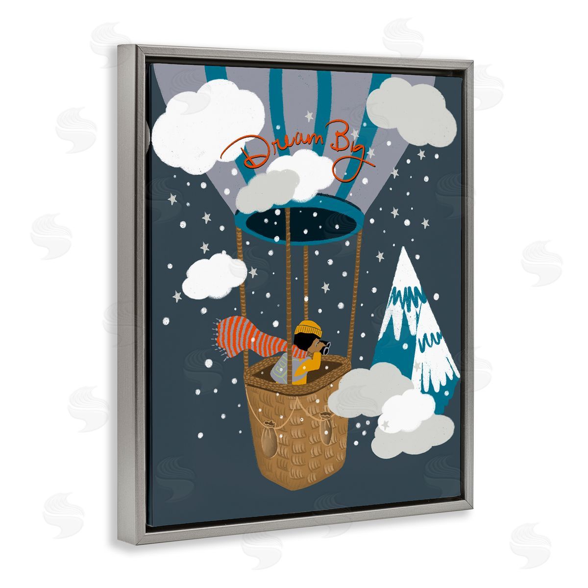 Lori Mosley Dream Big Balloon View Canvas Wall Art Print