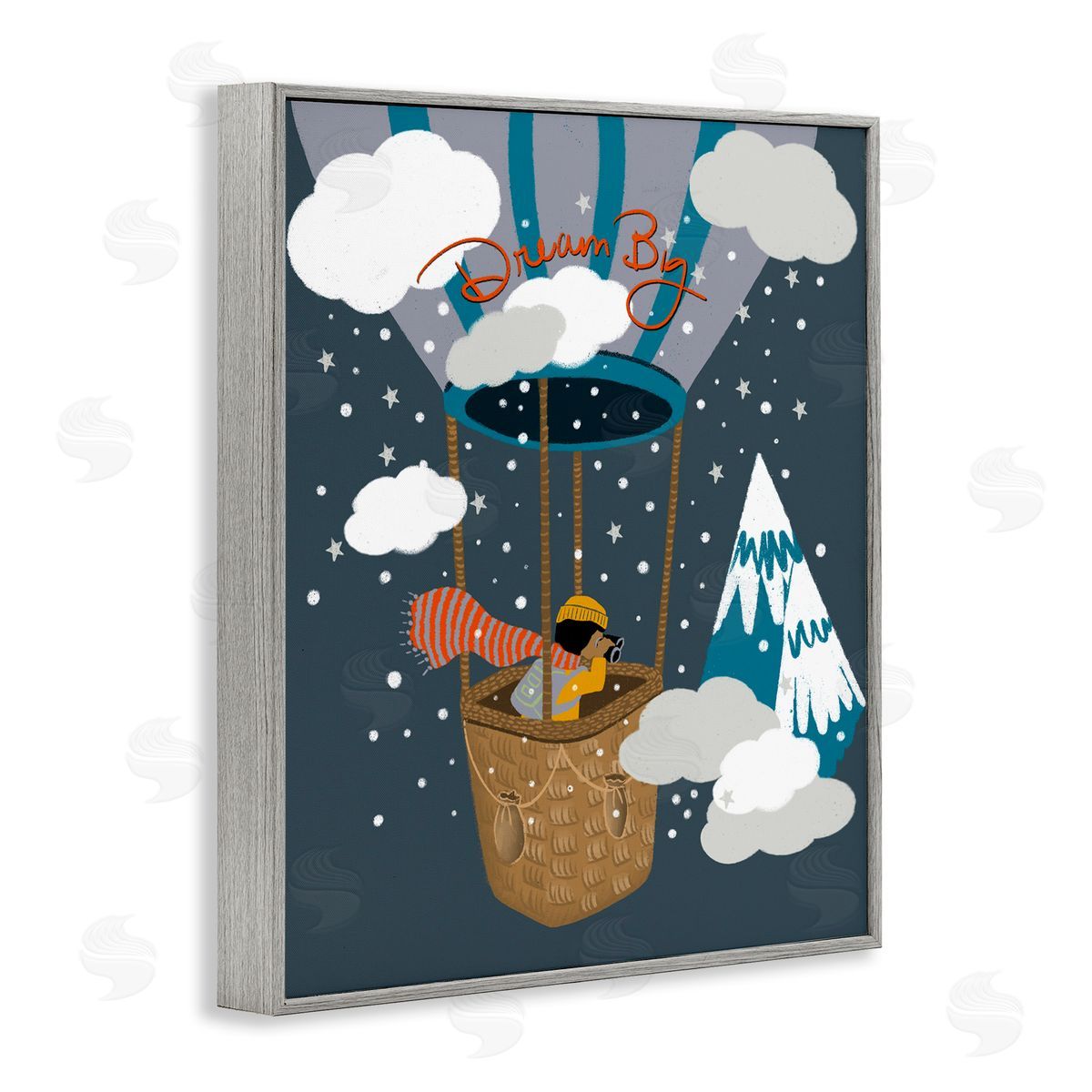 Lori Mosley Dream Big Balloon View Canvas Wall Art Print