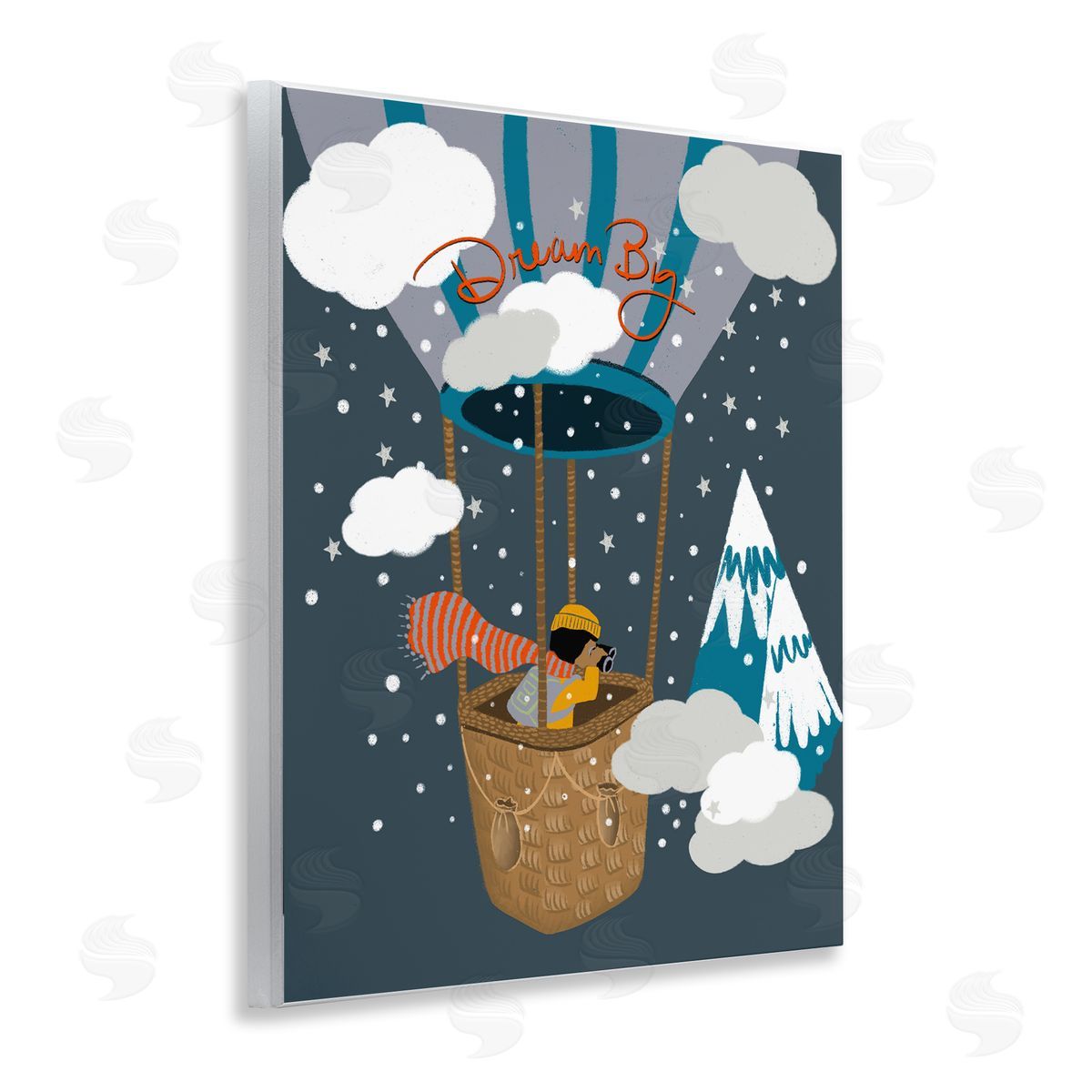 Lori Mosley Dream Big Balloon View Canvas Wall Art Print