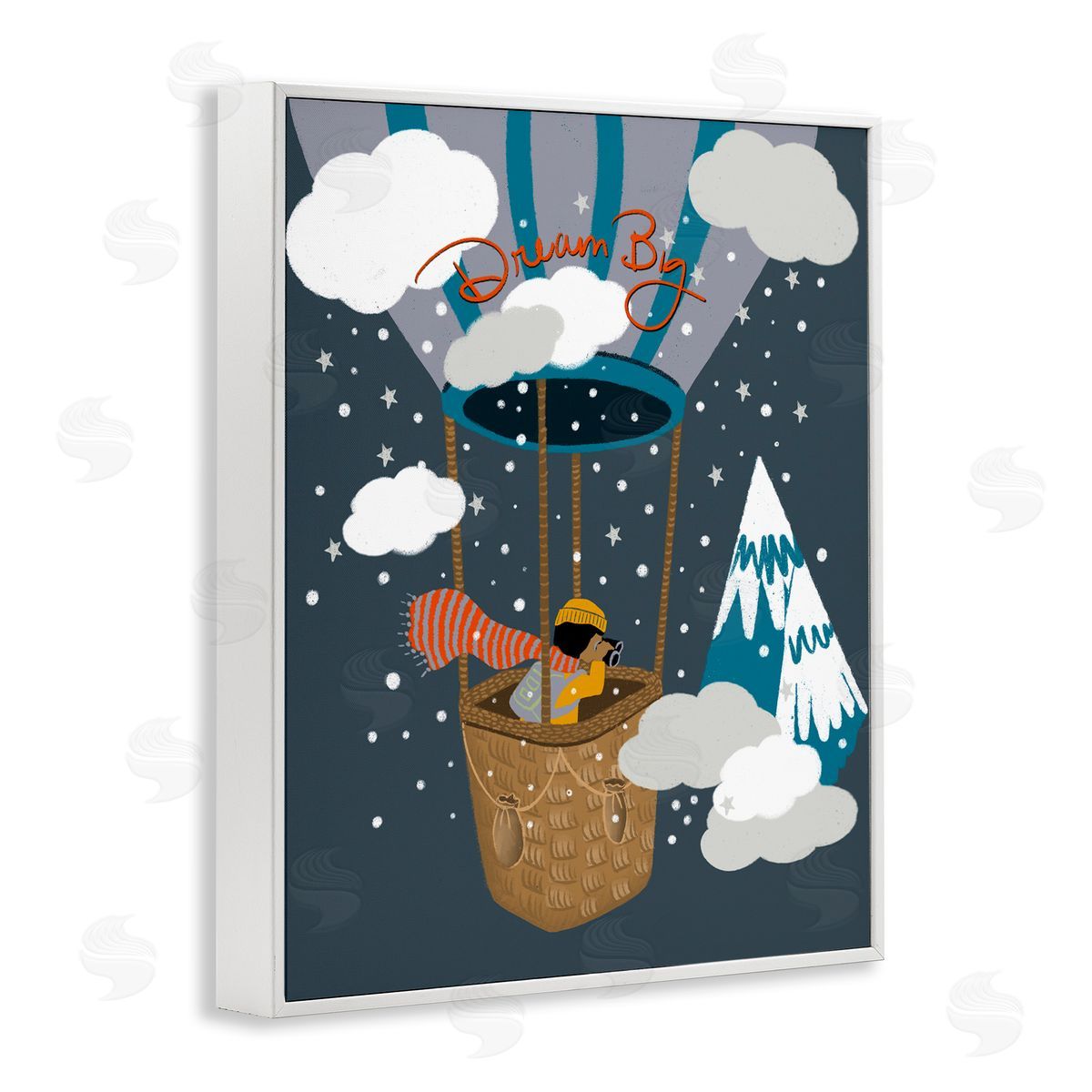 Lori Mosley Dream Big Balloon View Canvas Wall Art Print