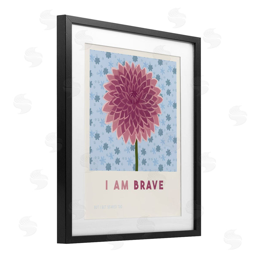 Courtney Haley | Dahlia I Am Brave Affirmation
