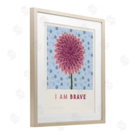 Courtney Haley | Dahlia I Am Brave Affirmation