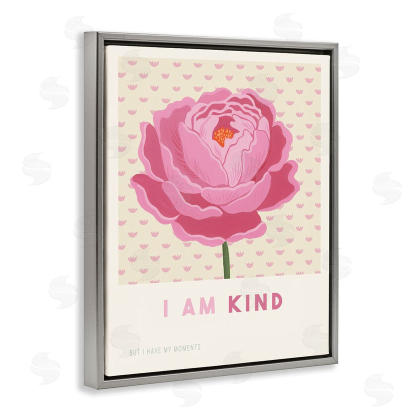 Courtney Haley | Peony I Am Kind Affirmation