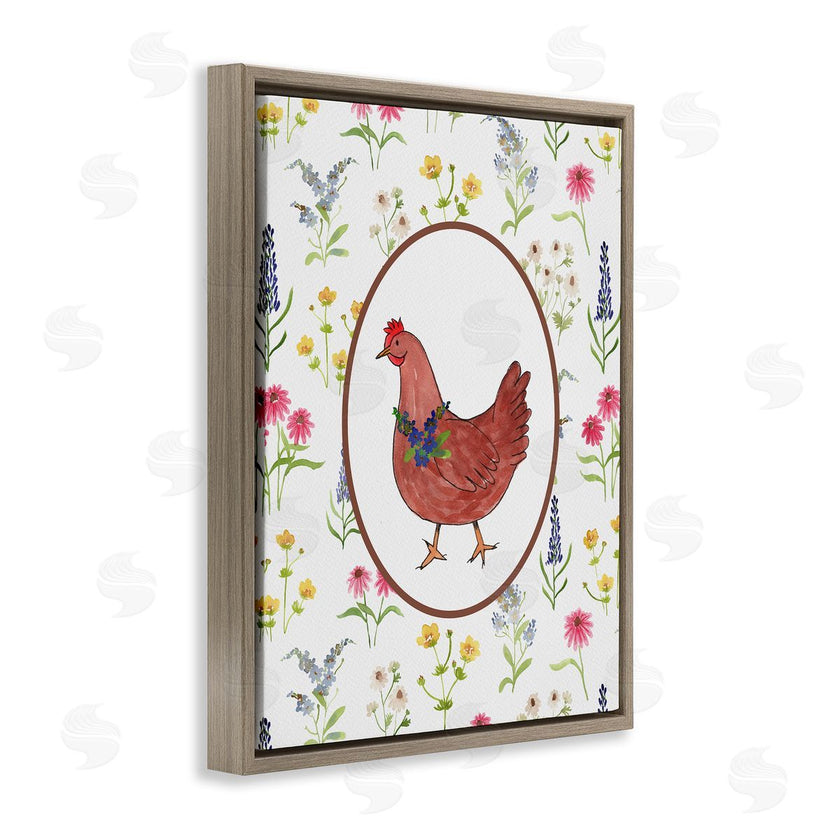 Nina Jacobs | Farm Friends Rooster & Herbs
