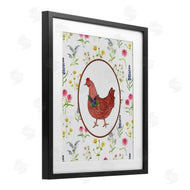 Nina Jacobs | Farm Friends Rooster & Herbs