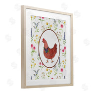 Nina Jacobs | Farm Friends Rooster & Herbs
