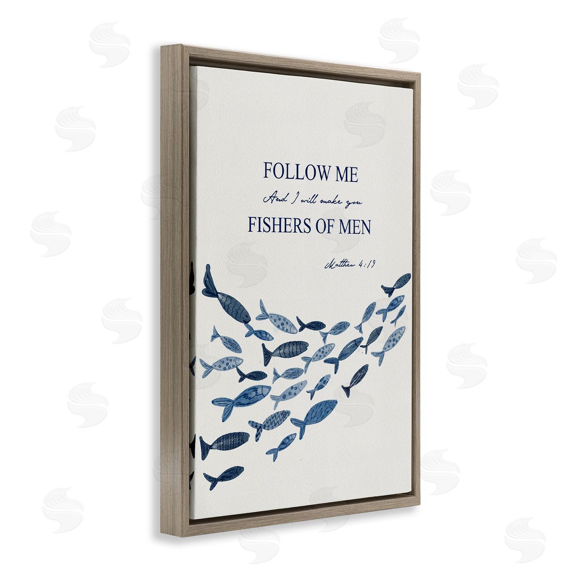 Yen Follow Me Fishers Of Men Canvas Wall Art Print