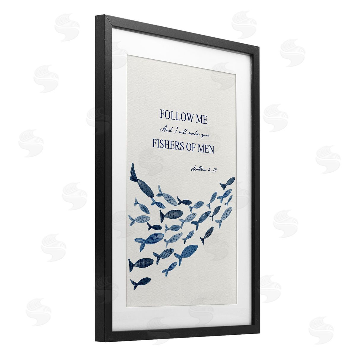 Yen Follow Me Fishers Of Men Canvas Wall Art Print