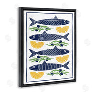 Bex Morley Design | Fish Lemon & Olives