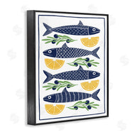Bex Morley Design | Fish Lemon & Olives