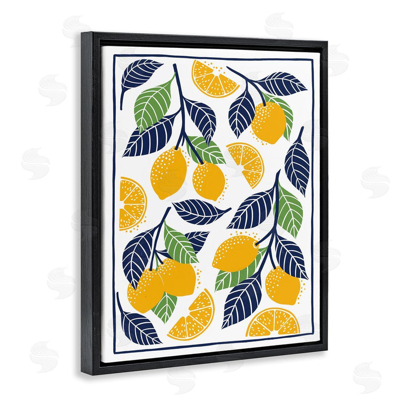 Bex Morley Design | Mediterranean Lemons Pattern
