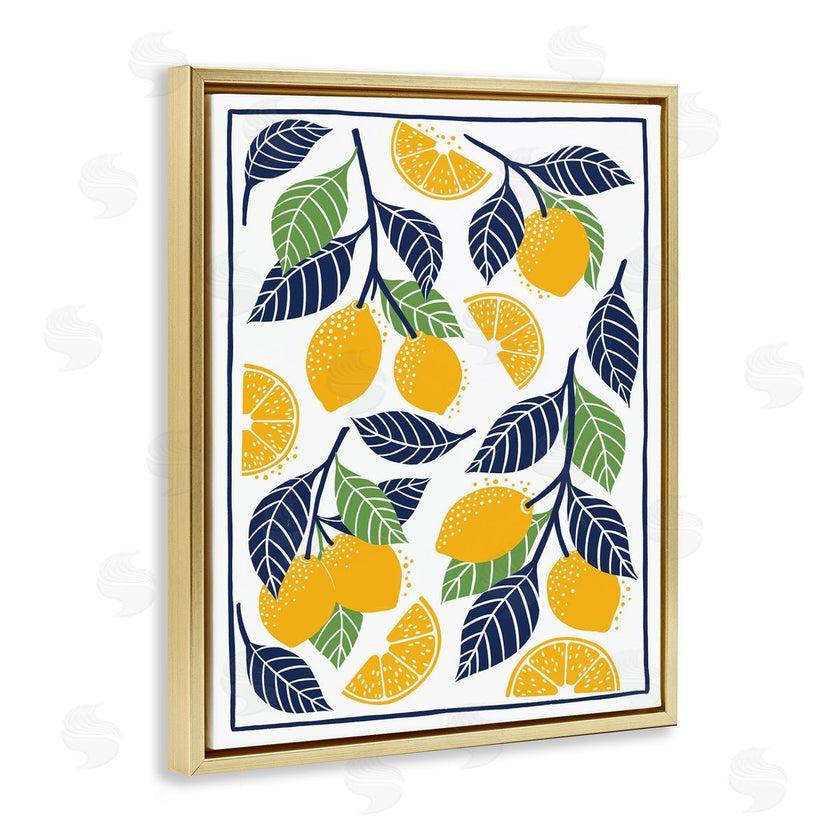 Bex Morley Design | Mediterranean Lemons Pattern