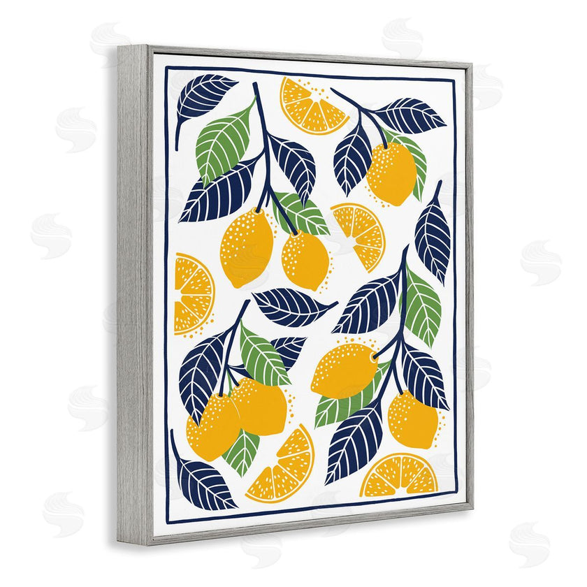 Bex Morley Design | Mediterranean Lemons Pattern
