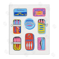 Bex Morley Design | Bright & Pastel Sardine Tins