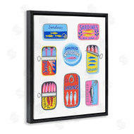 Bex Morley Design | Bright & Pastel Sardine Tins