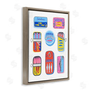 Bex Morley Design | Bright & Pastel Sardine Tins