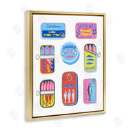 Bex Morley Design | Bright & Pastel Sardine Tins