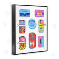 Bex Morley Design | Bright & Pastel Sardine Tins