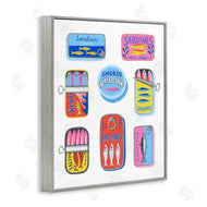 Bex Morley Design | Bright & Pastel Sardine Tins