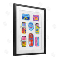 Bex Morley Design | Bright & Pastel Sardine Tins