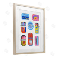 Bex Morley Design | Bright & Pastel Sardine Tins