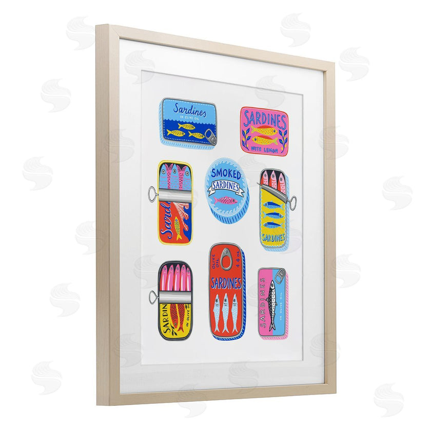 Bex Morley Design | Bright & Pastel Sardine Tins