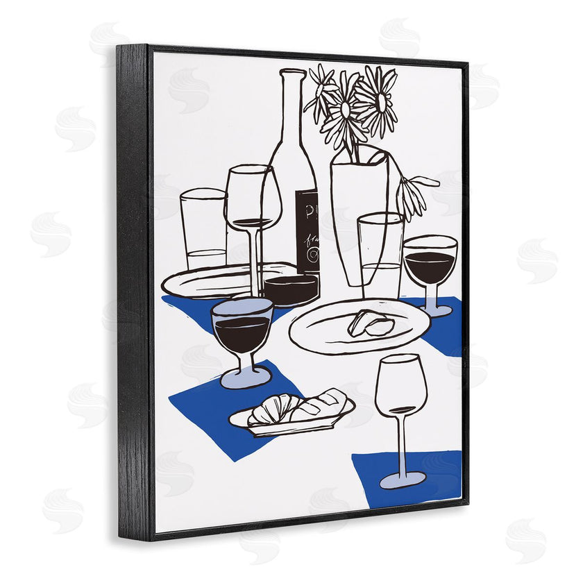 Hannah Beisang | Wine & Bread Table Setting