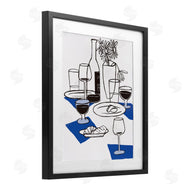 Hannah Beisang | Wine & Bread Table Setting