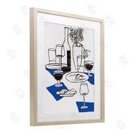 Hannah Beisang | Wine & Bread Table Setting
