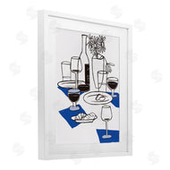 Hannah Beisang | Wine & Bread Table Setting