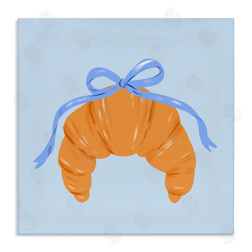 Krissy Mast | Blue Bow Croissant