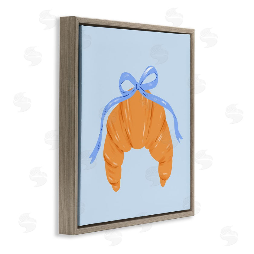 Krissy Mast | Blue Bow Croissant