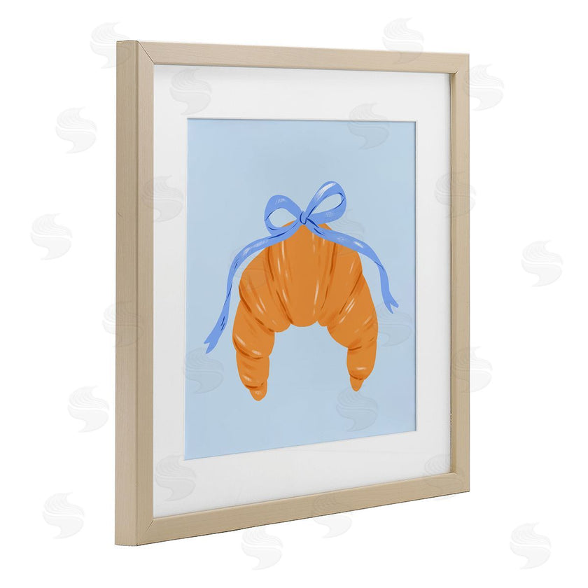 Krissy Mast | Blue Bow Croissant