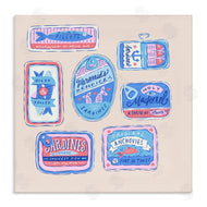 Krissy Mast | Various Canned Fish Seafood