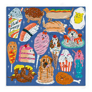 Krissy Mast | Dog Foods Puzzle Illustration