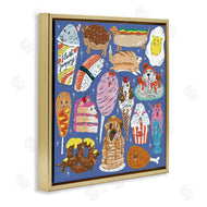 Krissy Mast | Dog Foods Puzzle Illustration