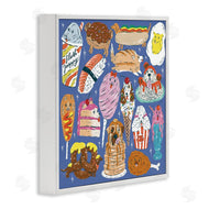 Krissy Mast | Dog Foods Puzzle Illustration