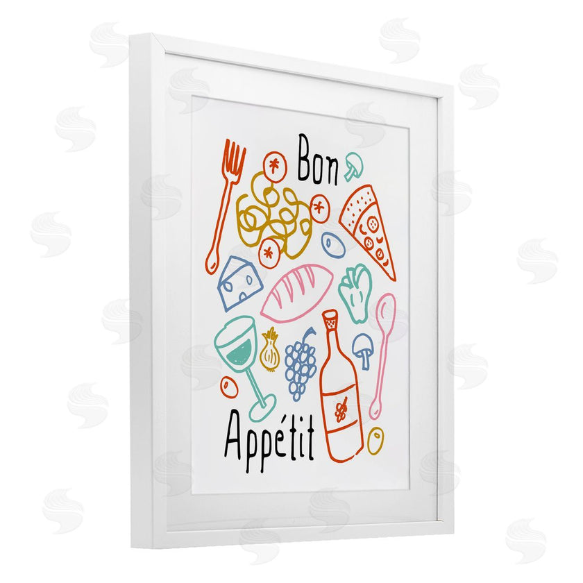Heather Dutton | Bon Appetit Colorful Sketches