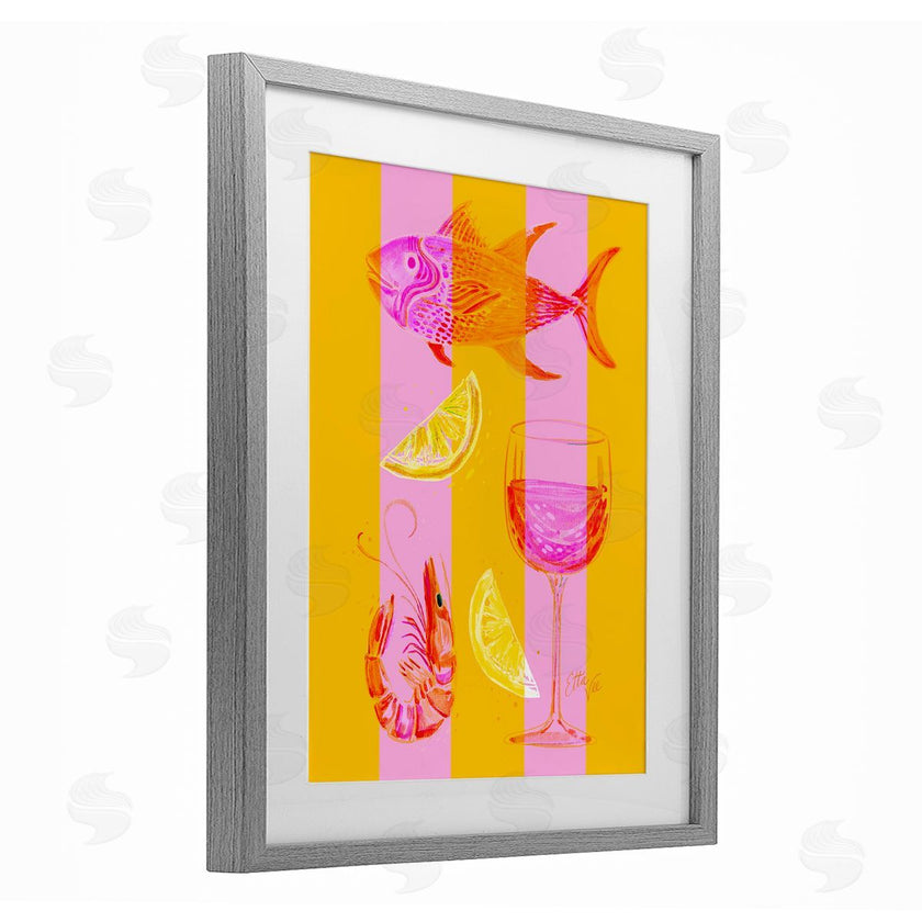 EttaVee | Summer Seafood on Stripes