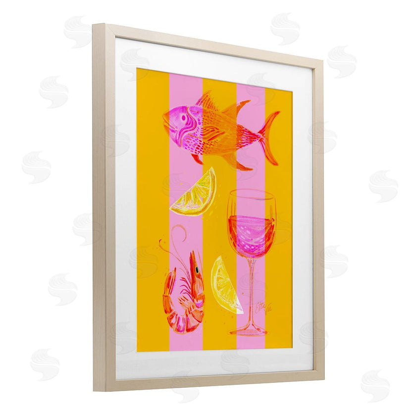 EttaVee | Summer Seafood on Stripes