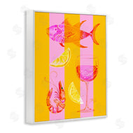 EttaVee | Summer Seafood on Stripes