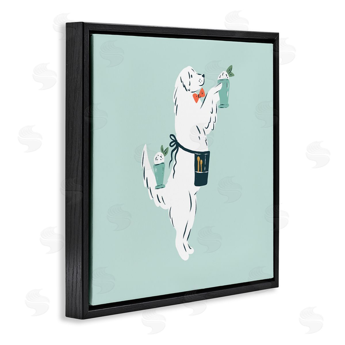 Krissy Mast Mint Julep Dog Canvas Wall Art Print